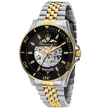 Maserati Sports Watch Men's Hollow Automatic Mechanical Fashion Perspective of European and American Watches